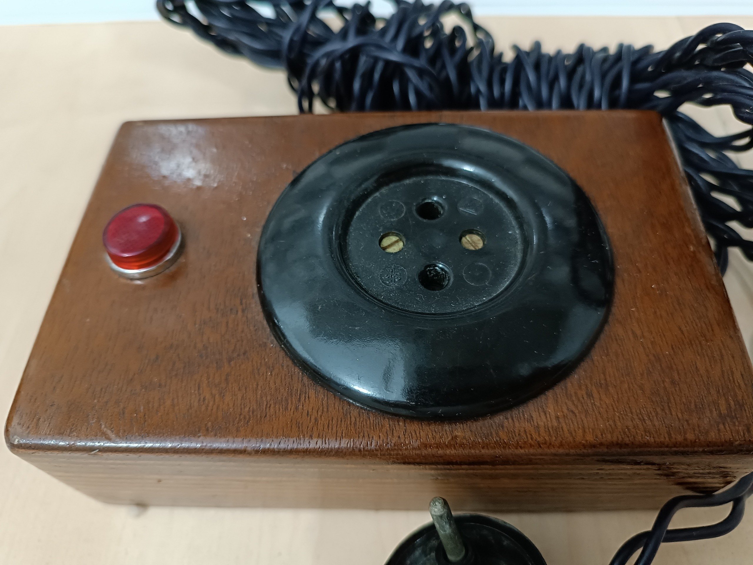 ESKİ,VİNTAGE ELEKTİRİK UZATMA KABLOSU - Görsel 3