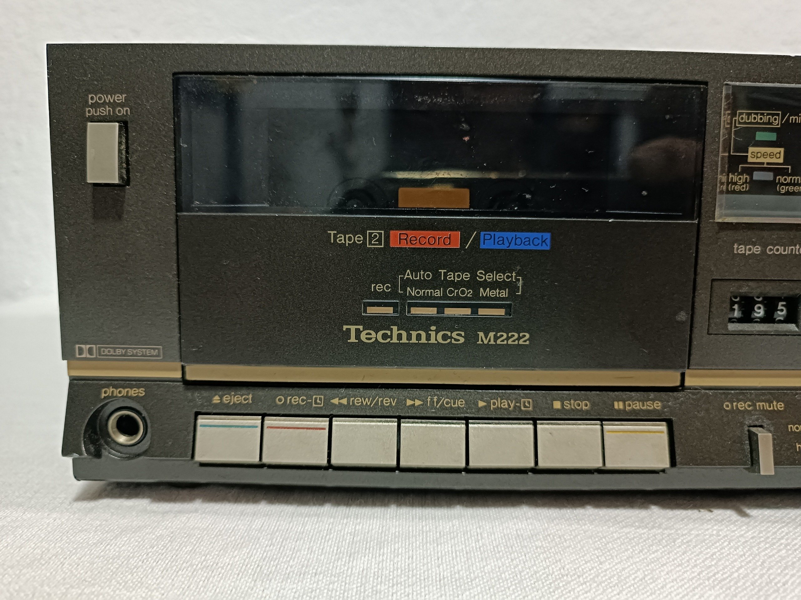 TECHNİCS M222 DECK KASET ÇALAR - Görsel 3