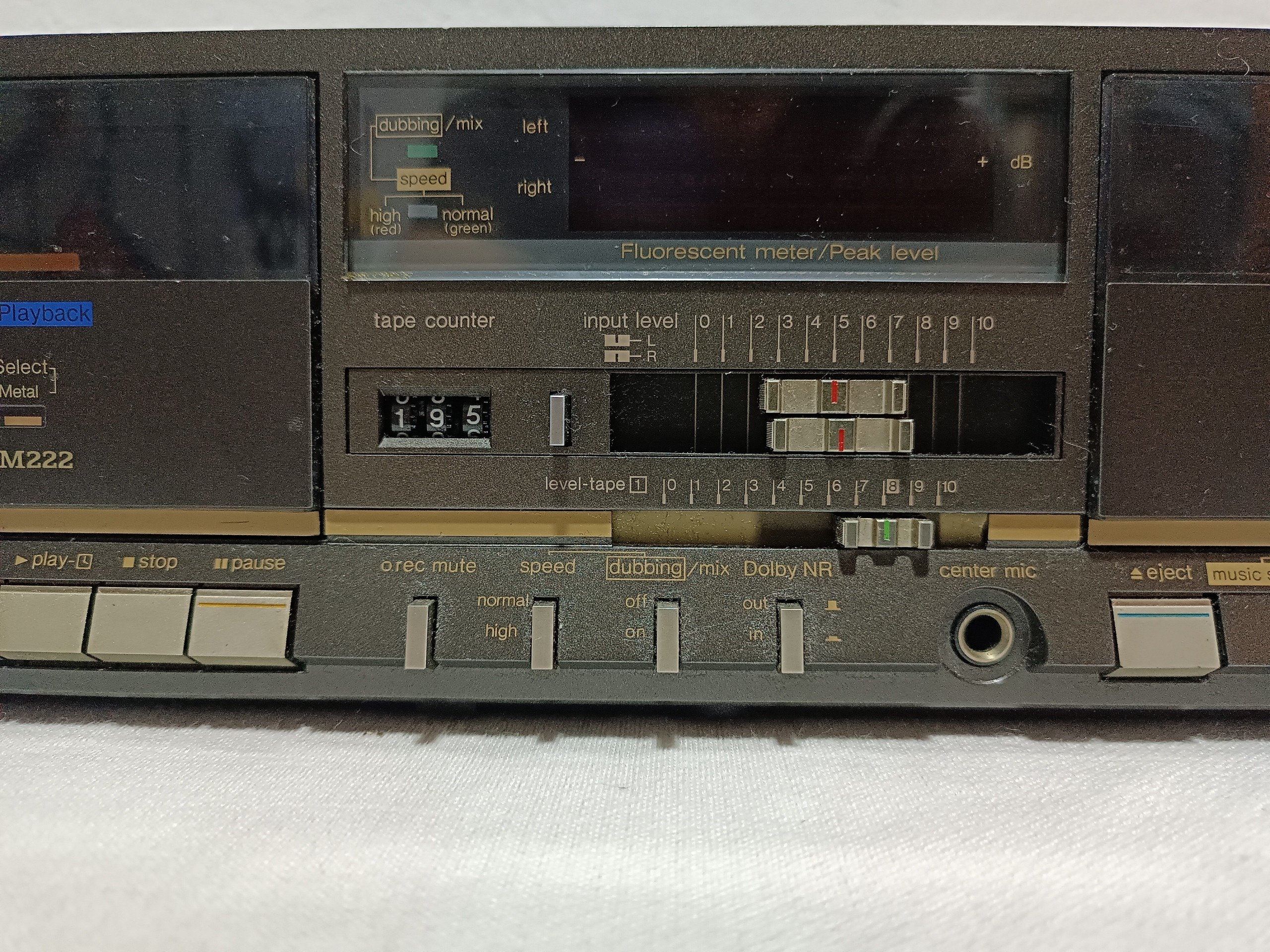 TECHNİCS M222 DECK KASET ÇALAR - Görsel 4