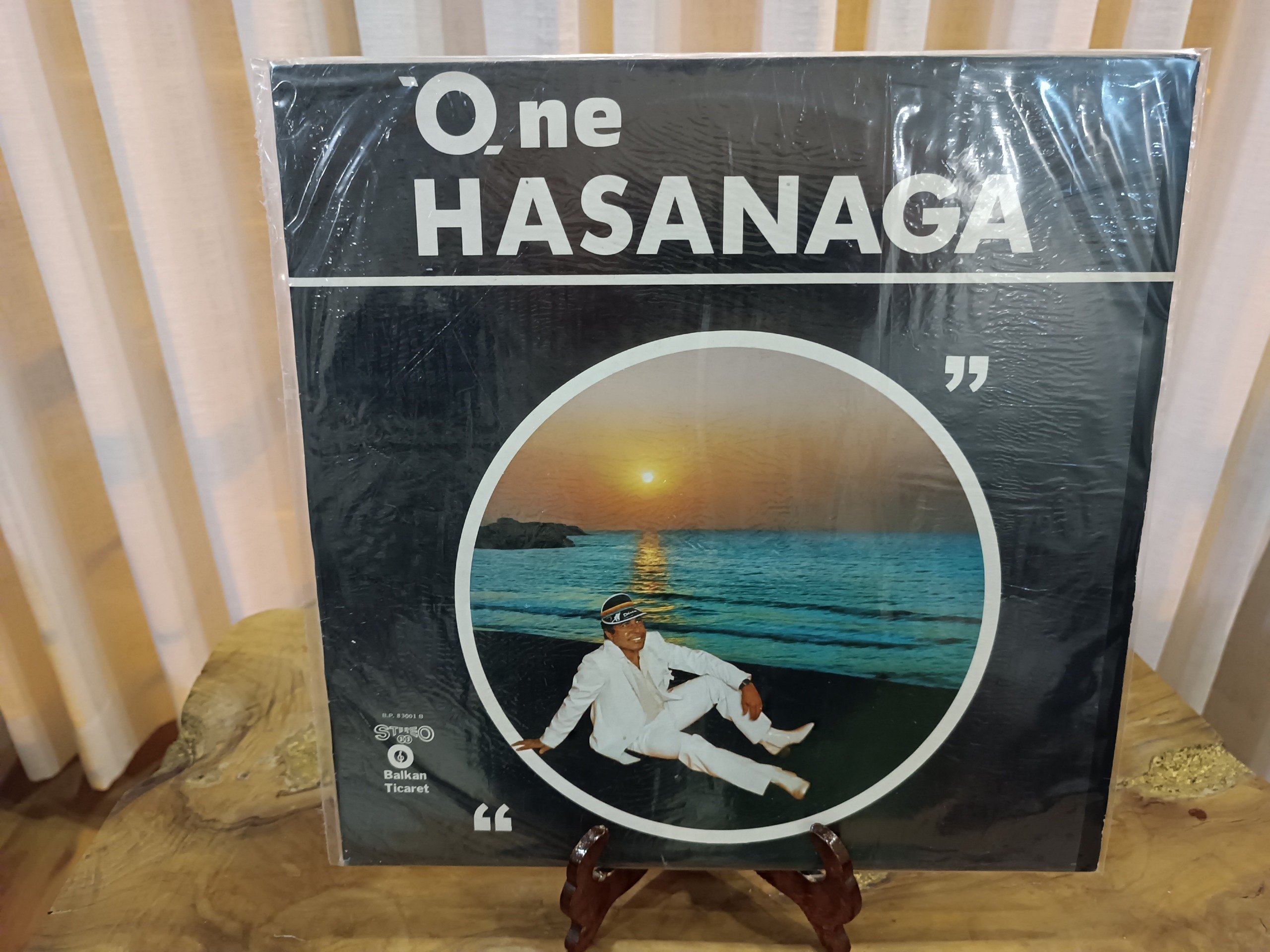 PLAK 33LP ONE HASANAGA İMZALI NADİR
